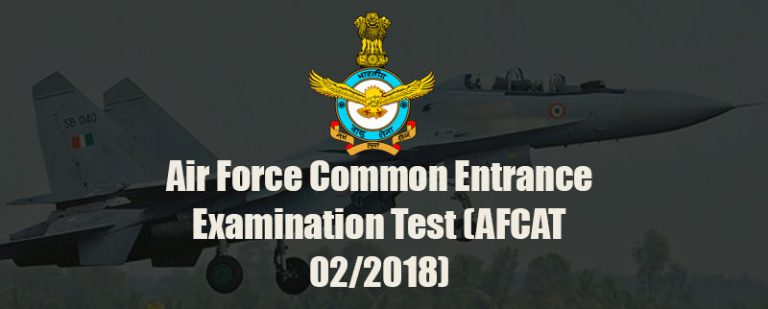 Air Force Common Entrance Examination Test (afcat 02 2018) - Best Nda 