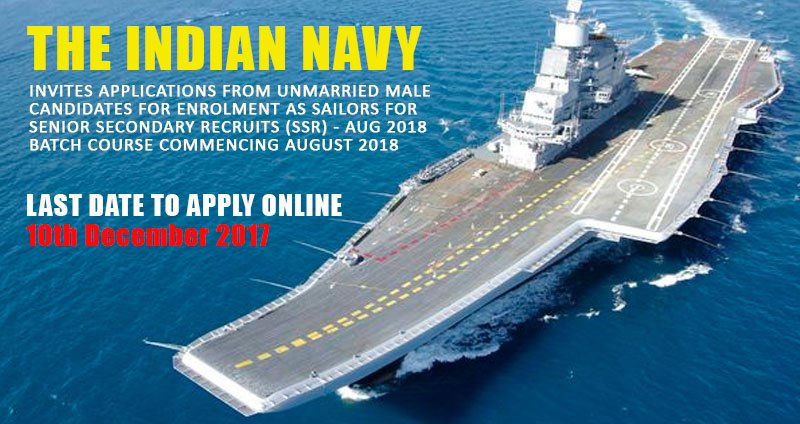 Indian Navy SSR Notification | Major Kalshi Classes - Navy SSR Coaching