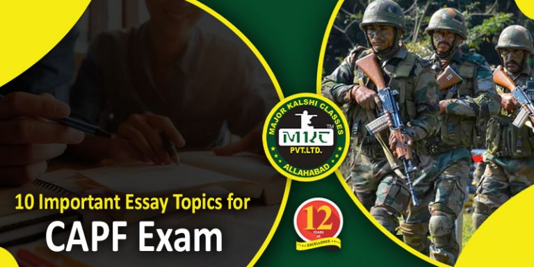 current essay topics for capf exam