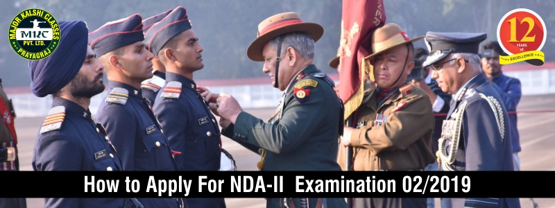 How to Apply For National Defence Academy-II Examination 02/2019