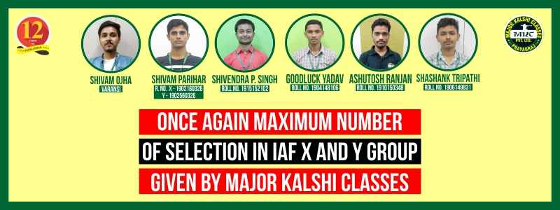 Once Again Maximum Selection in IAF X and Y Group Given by Major Kalshi Classes