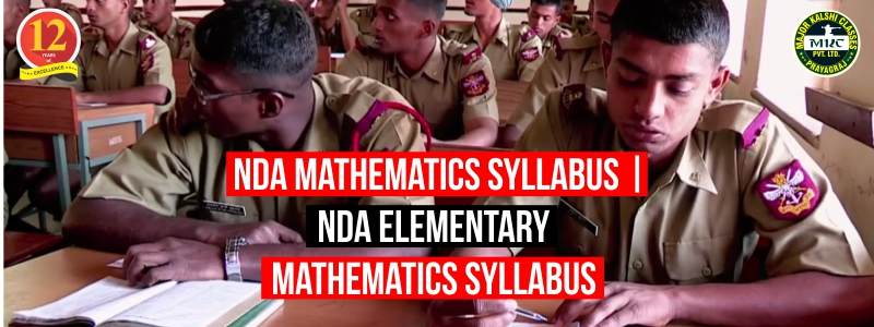 NDA Mathematics Syllabus | NDA Elementary Mathematics Syllabus