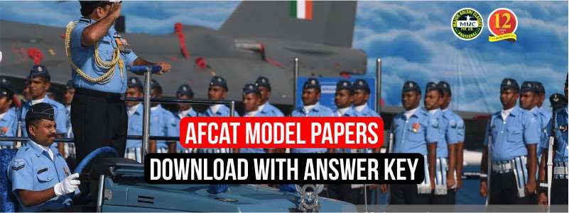 AFCAT Sample Paper with Answer Key