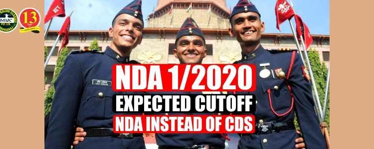 NDA 1 2020 Expected Cutoff, NDA 2020 Cut off