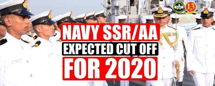 Navy SSR/AA expected Cut off for 2020