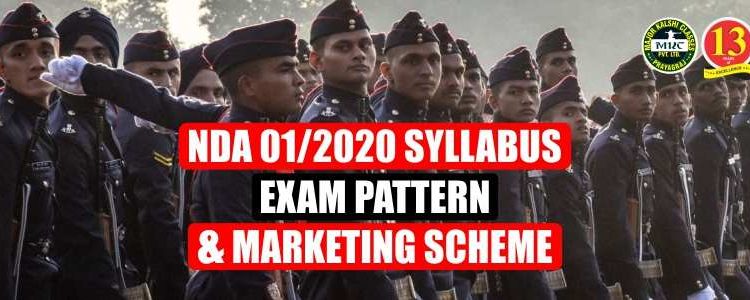 NDA 1 2020 Syllabus, Exam Pattern and Marking Scheme