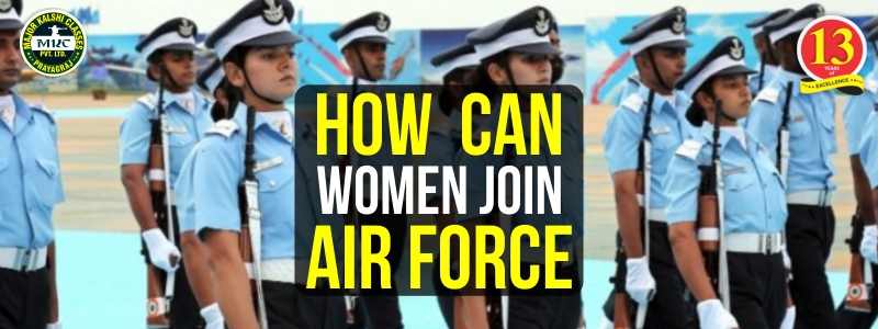 How can women join Air force