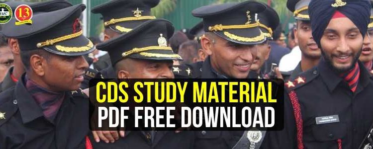 CDS Study Material Pdf Free Download