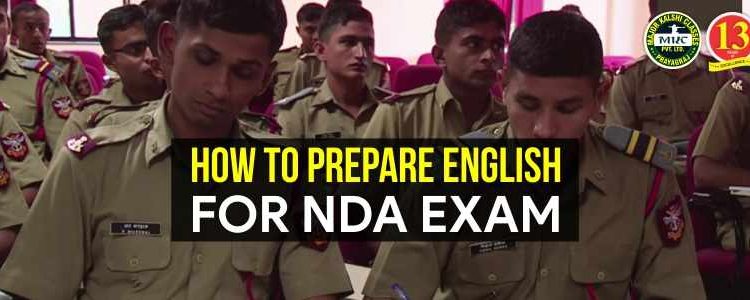 How to prepare English for NDA Exam