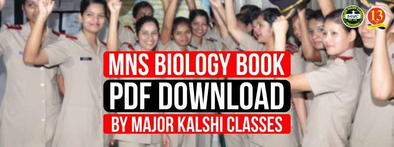 MNS Biology Book Pdf Download by Major Kalshi Classes