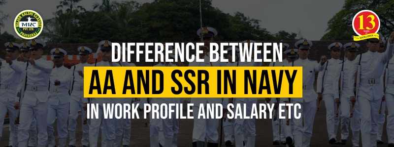 Difference Between AA and SSR in Navy in Work Profile and Salary