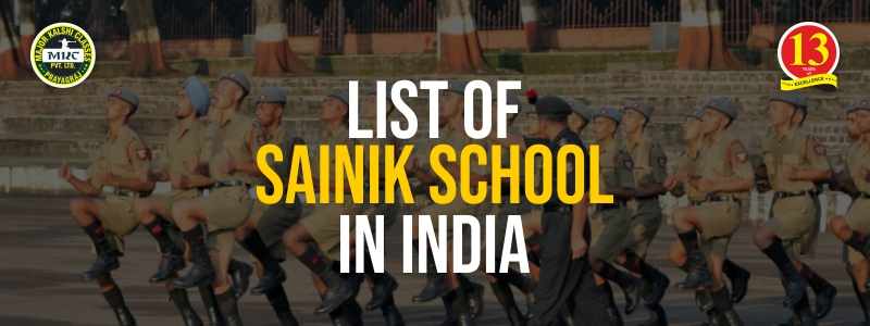 List of Sainik School in India