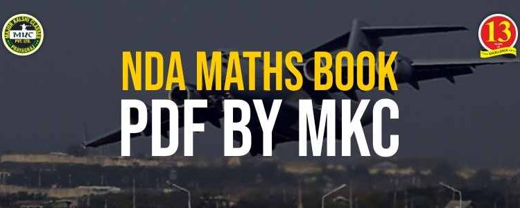 NDA Maths Books Pdf By MKC