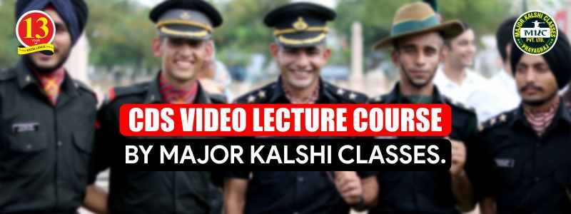CDS Video Lecture Course by Major Kalshi Classes