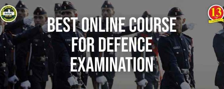 Best Online Course for Defence Examinations