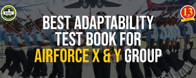 Best Adaptability Test Book for Airforce X and Y Group