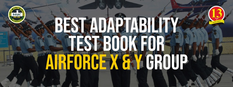 Best Adaptability Test Book for Airforce X and Y Group