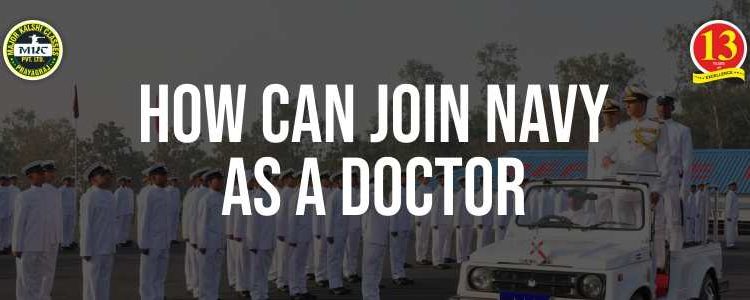 How to Join Indian Navy as Doctor