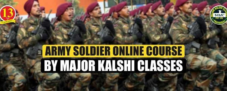 Army Soldier Online Course by Major Kalshi Classes