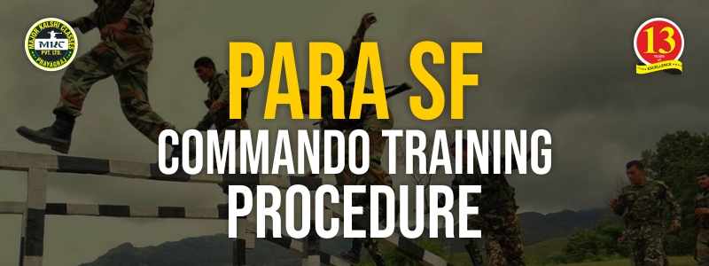 Para SF Commando Training Procedure