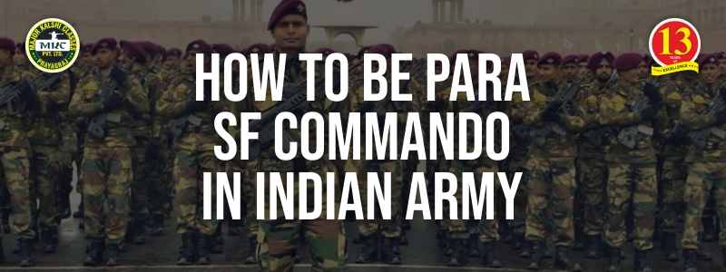 How to Become Para SF Commando in Indian Army