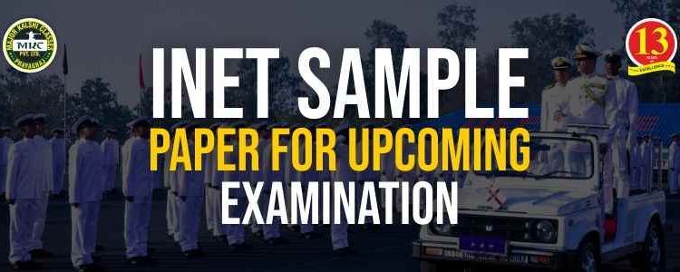 INET Sample Paper for Upcoming Examination