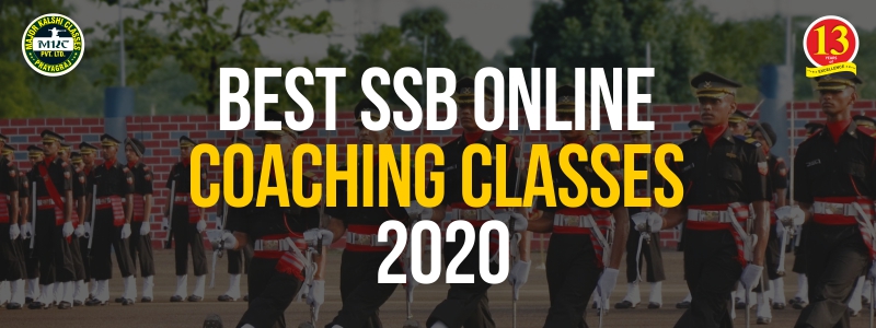 Best SSB Online Coaching Classes 2020