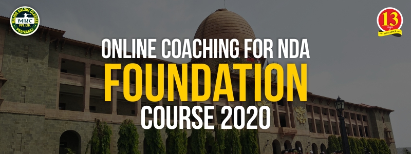 Online Coaching for NDA Foundation Course 2020