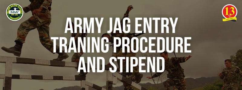 Army JAG Entry Training Procedure and Stipend