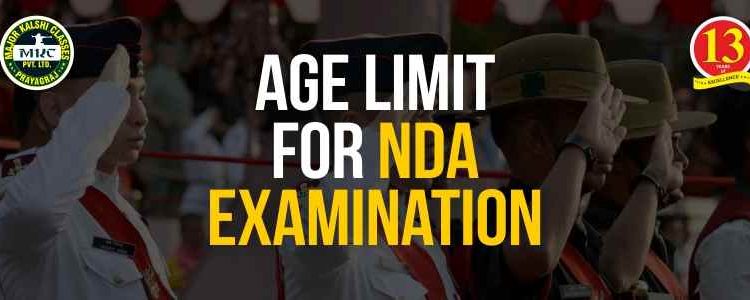 Age Limit for NDA Examination