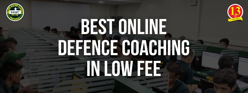 Best Online Defence Coaching in Low fee