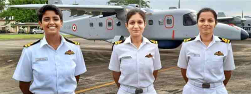 Navy Operationalises the First batch of women pilots