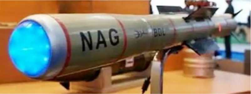 The final user trial of NAG Missile (Anti-Tank Guided Missile) has done.
