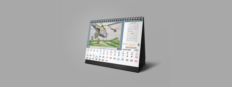 Indian Airforce calendar 2021 Pdf Download