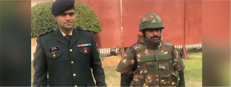 Major Anoop Mishra made Shakti bulletproof jacket.
