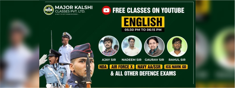 Now MKC Will Provide Free Classes of all Defence Examination