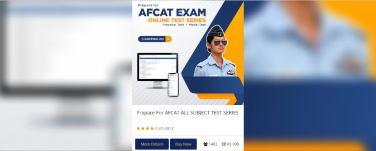 AFCAT Online Test Series by MKC Test Prep App.