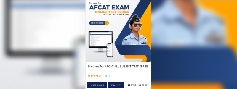 AFCAT Online Test Series by MKC Test Prep App.