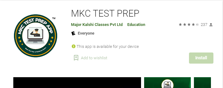 Best CDS Mock Test 2021 by MKC Test Prep App.