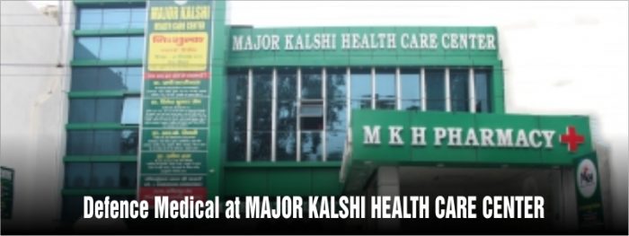 Defence Pre Medical Test at Major Kalshi Healthcare (MKH) Center.