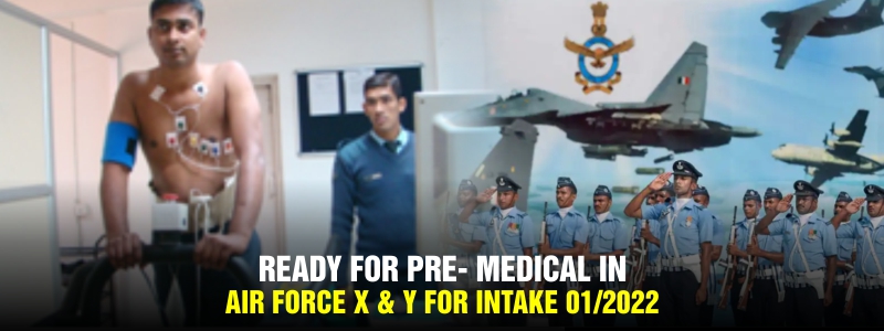 Airforce X and Y Pre-Medical Checkup at Major Kalshi Health Care Center.