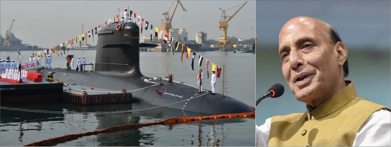 Defence Ministry Approved The Construction of 6 New Submarines for Indian Navy.