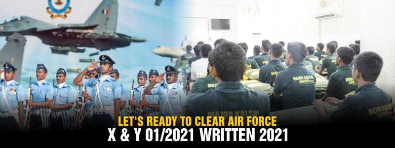 Clear Airforce X and Y 1/2021 Written exam with MKC