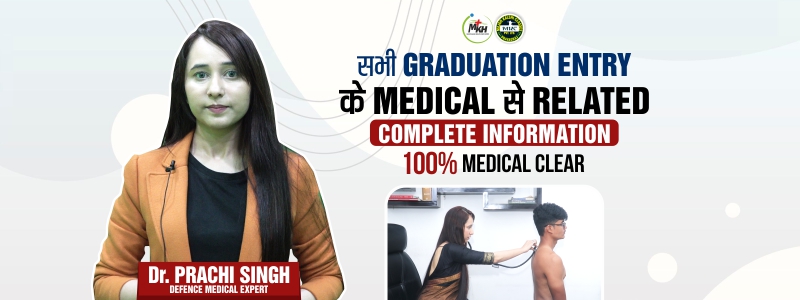 Medical Test in Defence at Graduation level Entry.