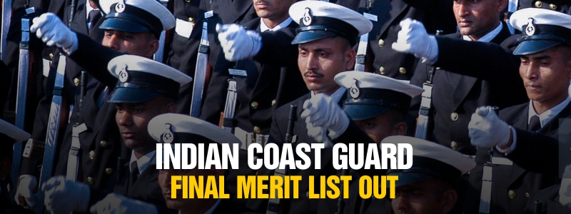 Indian Coast Guard Yantrik / Navik GD/DB Merit List out