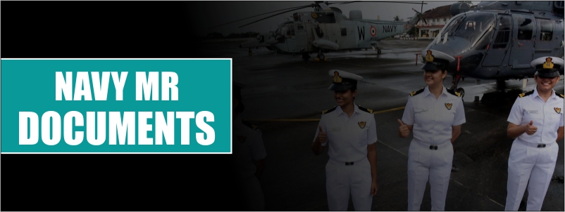 Documents to carry while appearing Navy MR Exam