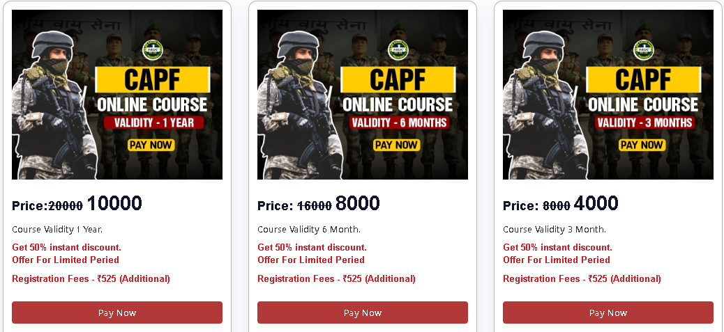 capf online course