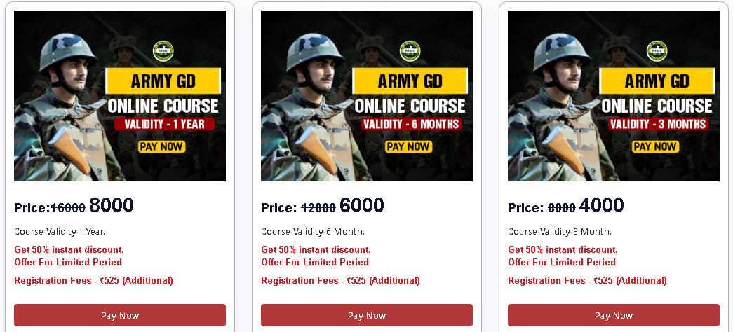 army gd online course