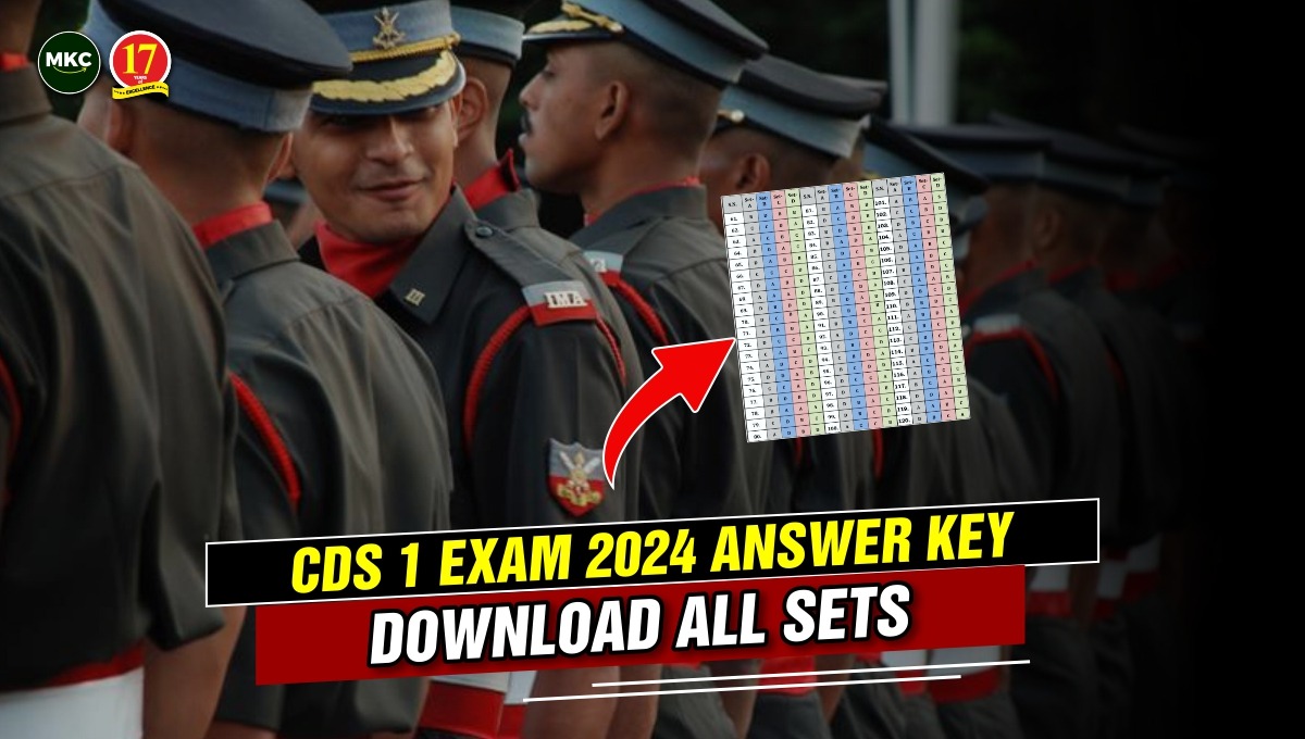 CDS 1 Answer Key 2024