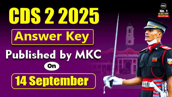 CDS 2 2025 Answer Key PDF – All Sets Coming Soon!